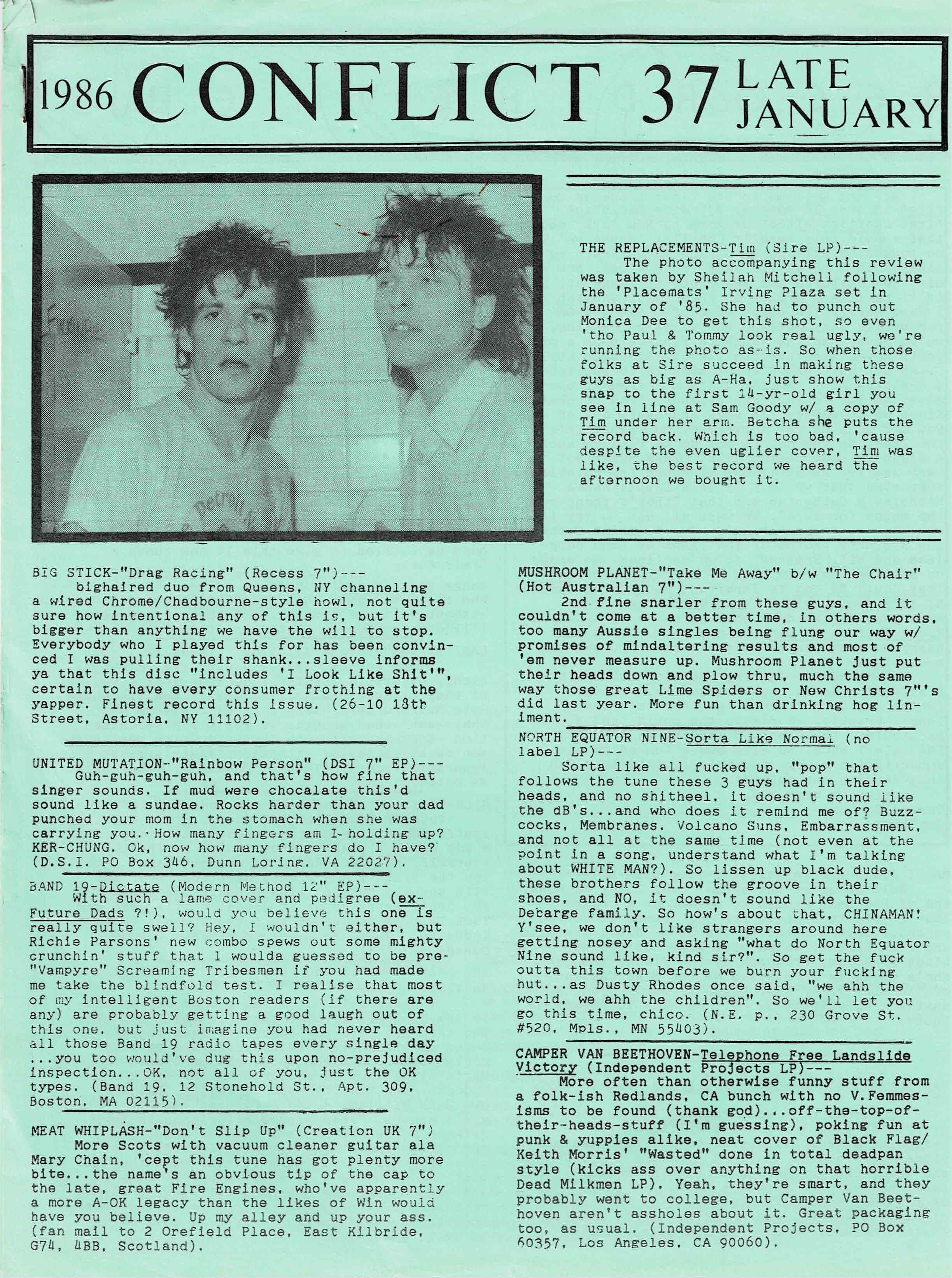Conflict #37 – Fanzine Hemorrhage