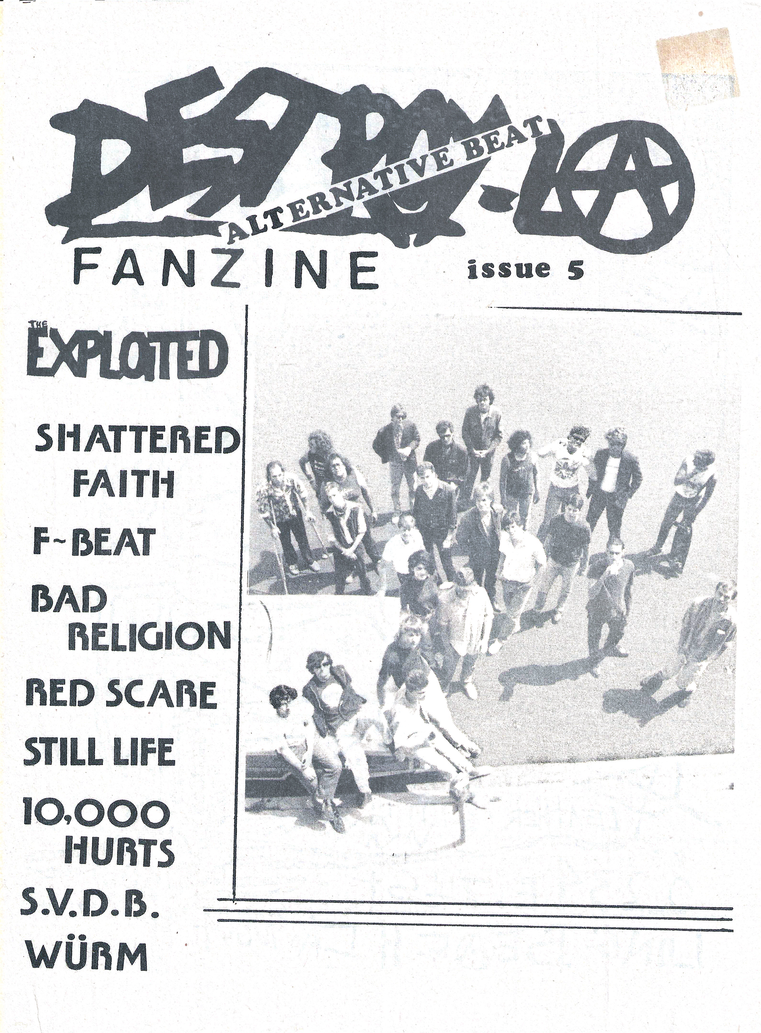 Destroy LA #5 – Fanzine Hemorrhage