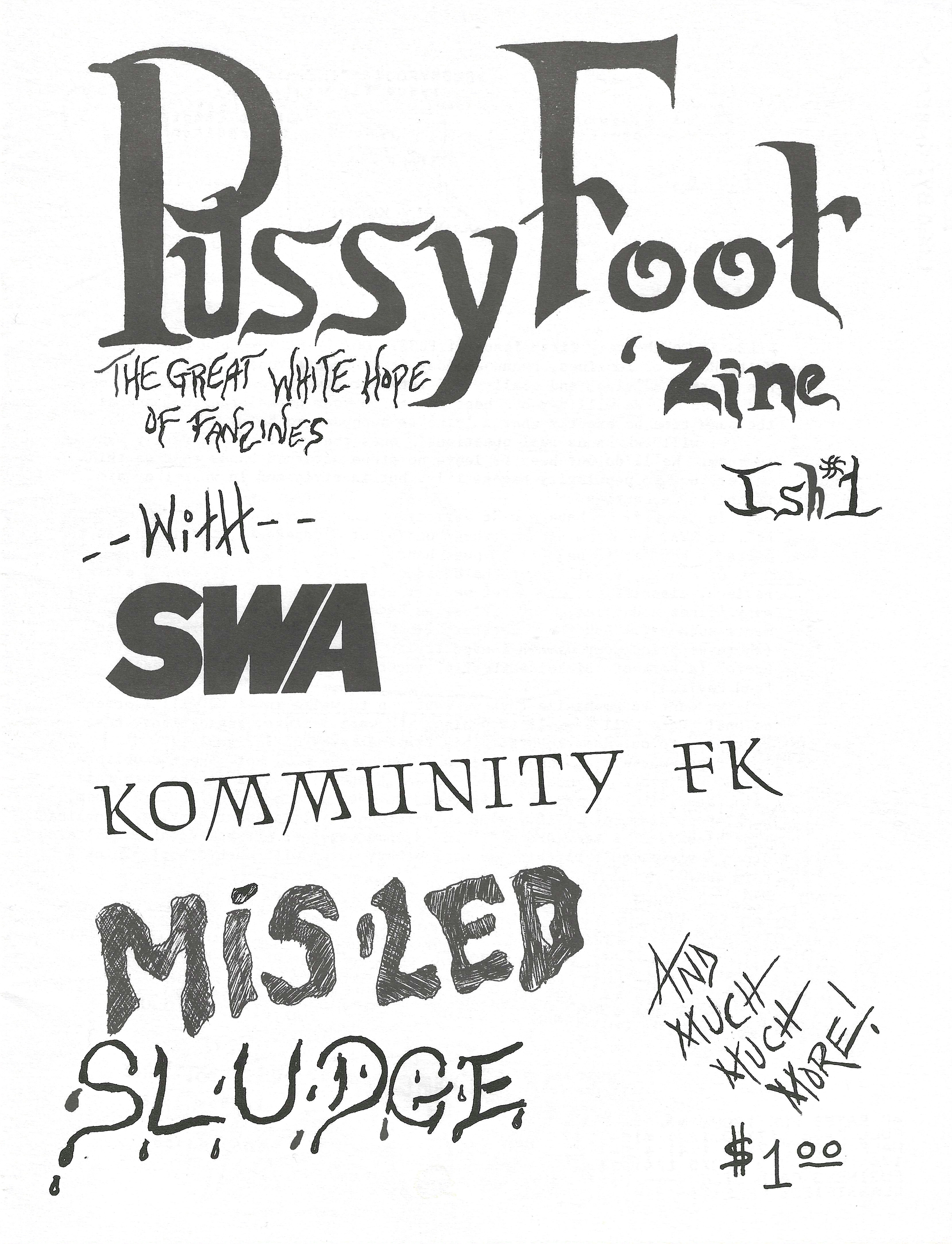 Pussyfoot #1 – Fanzine Hemorrhage