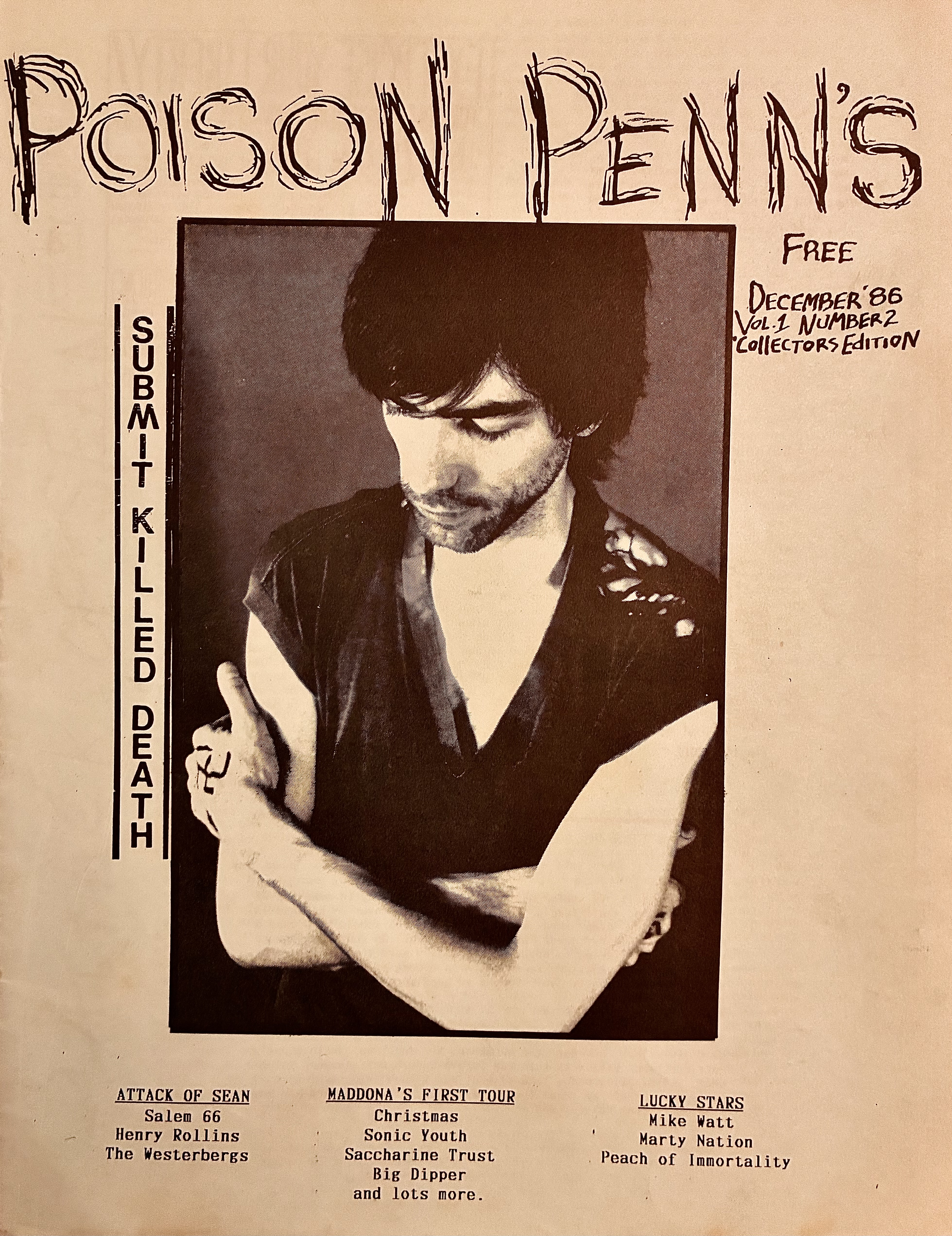 【貴重】DANGER DISAPPROVE FANZINE 岐阜パンク　エスエー Poison Penn's #2 – Fanzine Hemorrhage